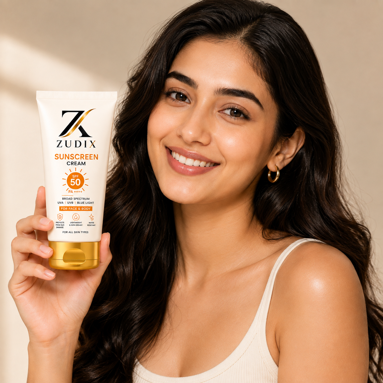 Sunscreen Cream SPF 50 PA ++++ 100 g - Image 2