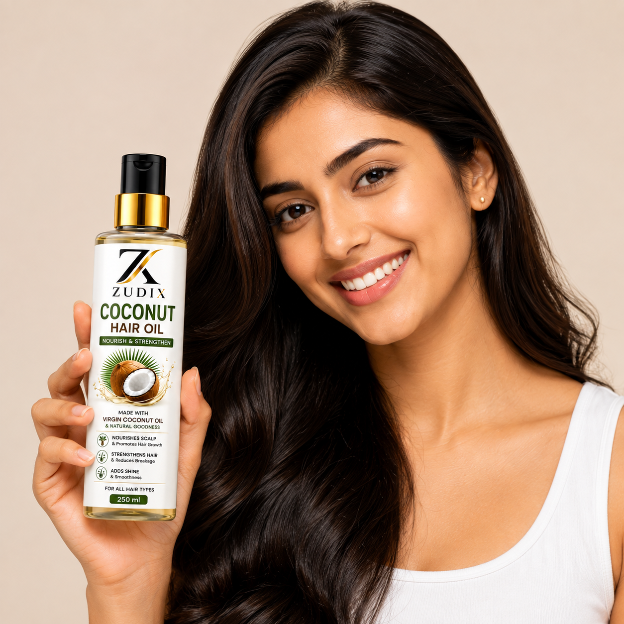 Coconut Hair Oil 250 ml - Image 2